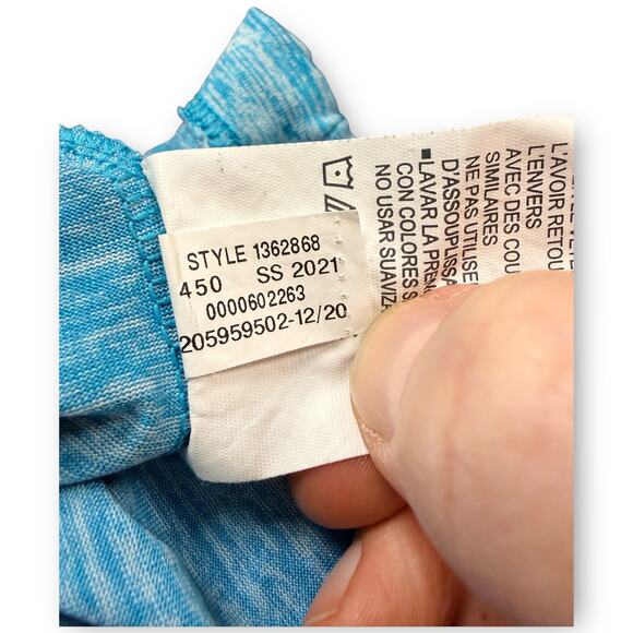 NWOT Under Armour HeatGear Women’s Hooded Pullover – XL – Blue Heather - Picture 9 of 10